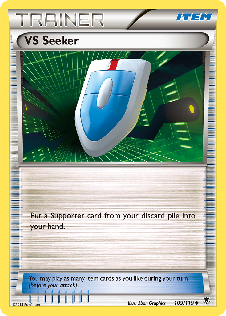 VS Seeker (109/119) [XY: Phantom Forces] | Galaxy Games LLC