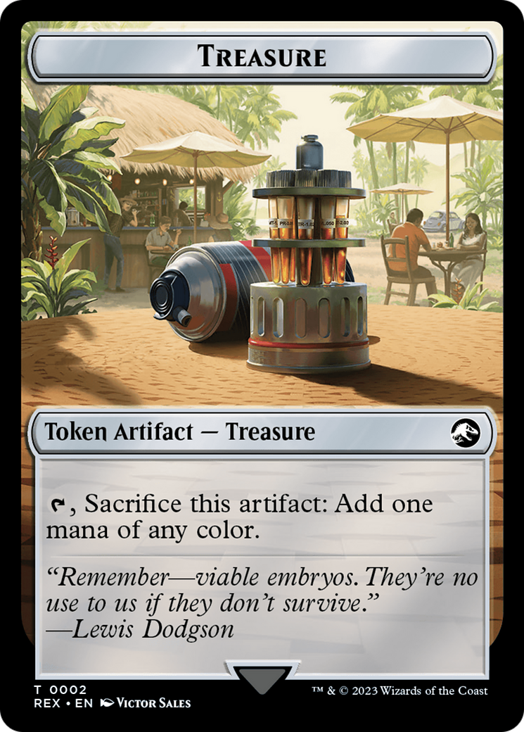 Treasure Token [Jurassic World Collection Tokens] | Galaxy Games LLC