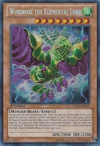 Windrose the Elemental Lord [LTGY-EN037] Secret Rare | Galaxy Games LLC