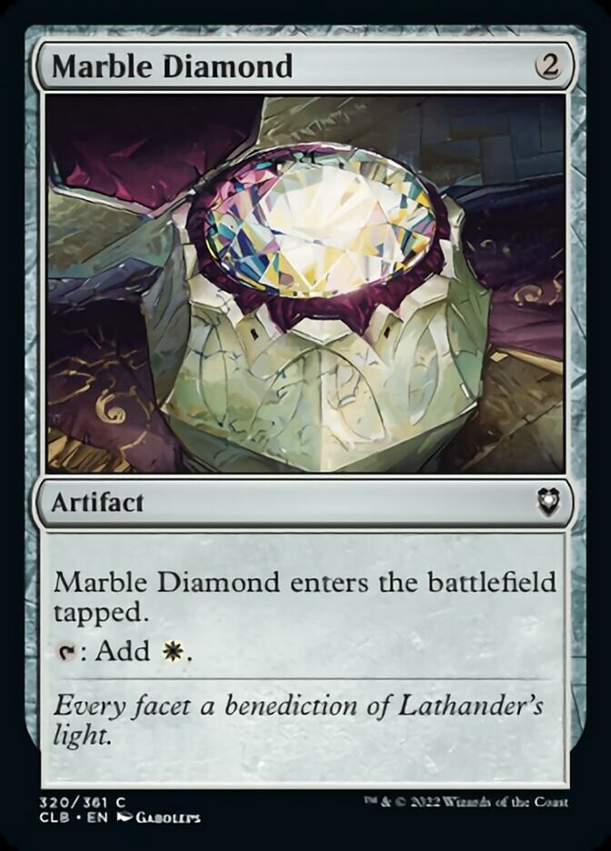 Marble Diamond [Commander Legends: Battle for Baldur's Gate] | Galaxy Games LLC