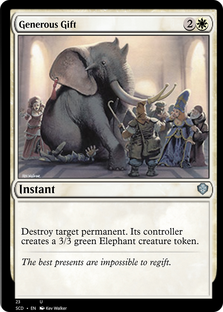 Generous Gift [Starter Commander Decks] | Galaxy Games LLC