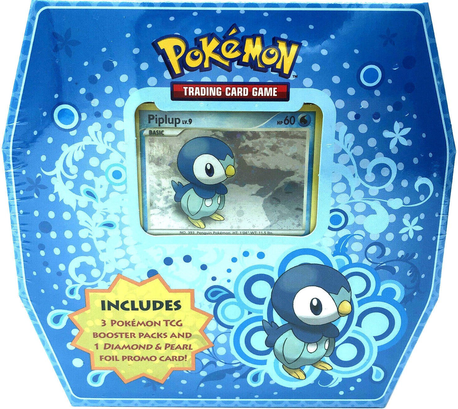 Diamond & Pearl - Classic Trio Box (Piplup) | Galaxy Games LLC