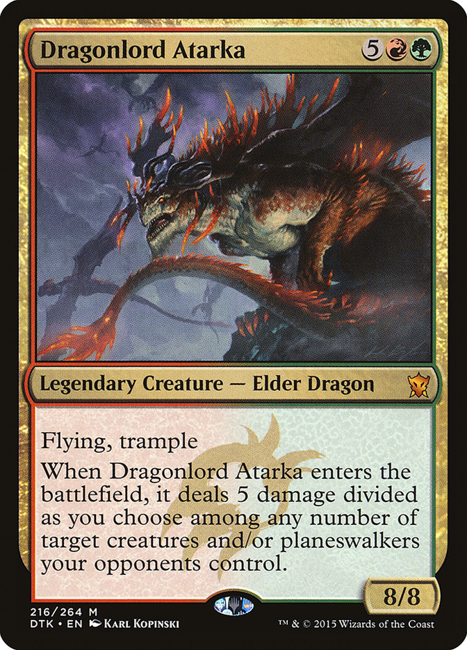 Dragonlord Atarka [Dragons of Tarkir] | Galaxy Games LLC