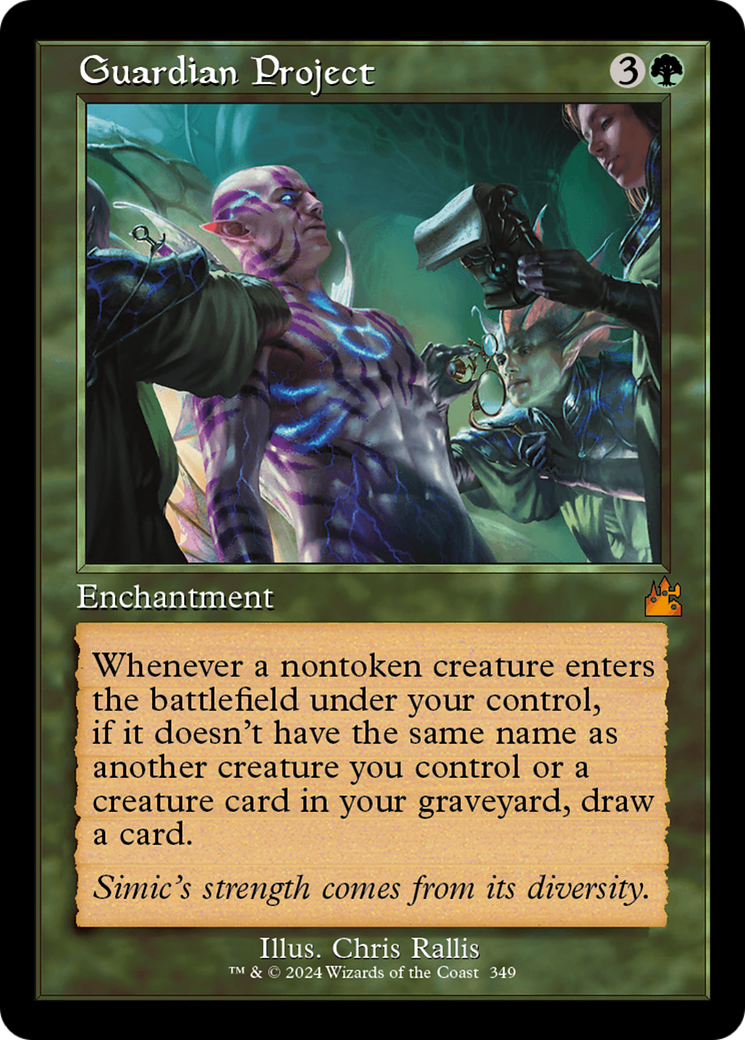 Guardian Project (Retro Frame) [Ravnica Remastered] | Galaxy Games LLC