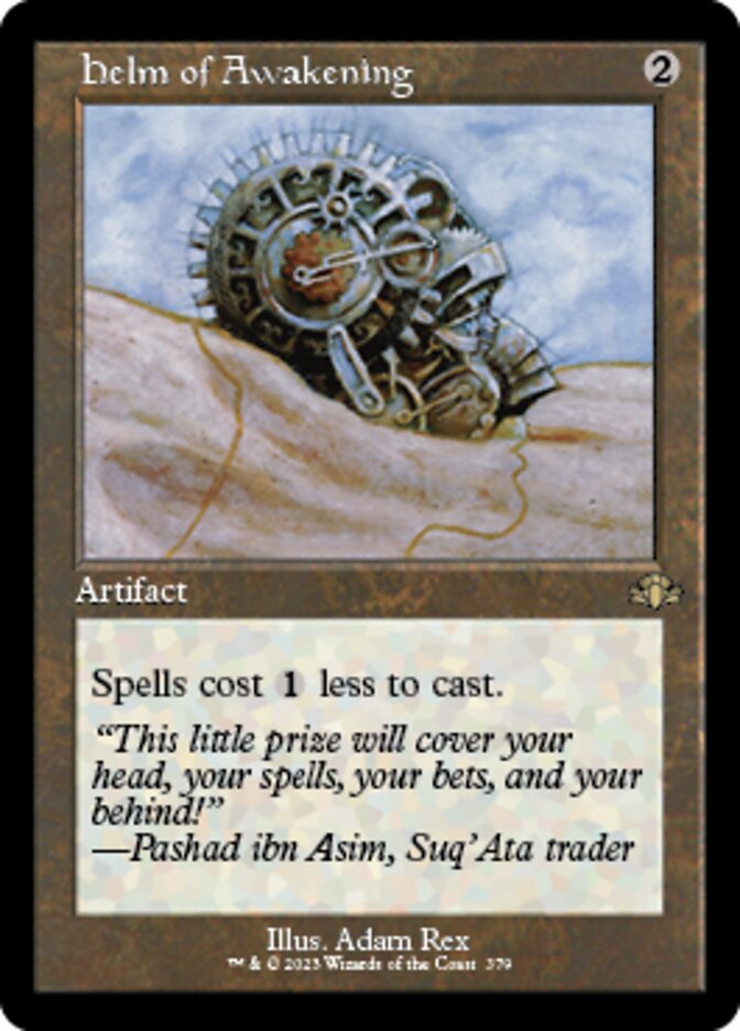 Helm of Awakening (Retro) [Dominaria Remastered] | Galaxy Games LLC