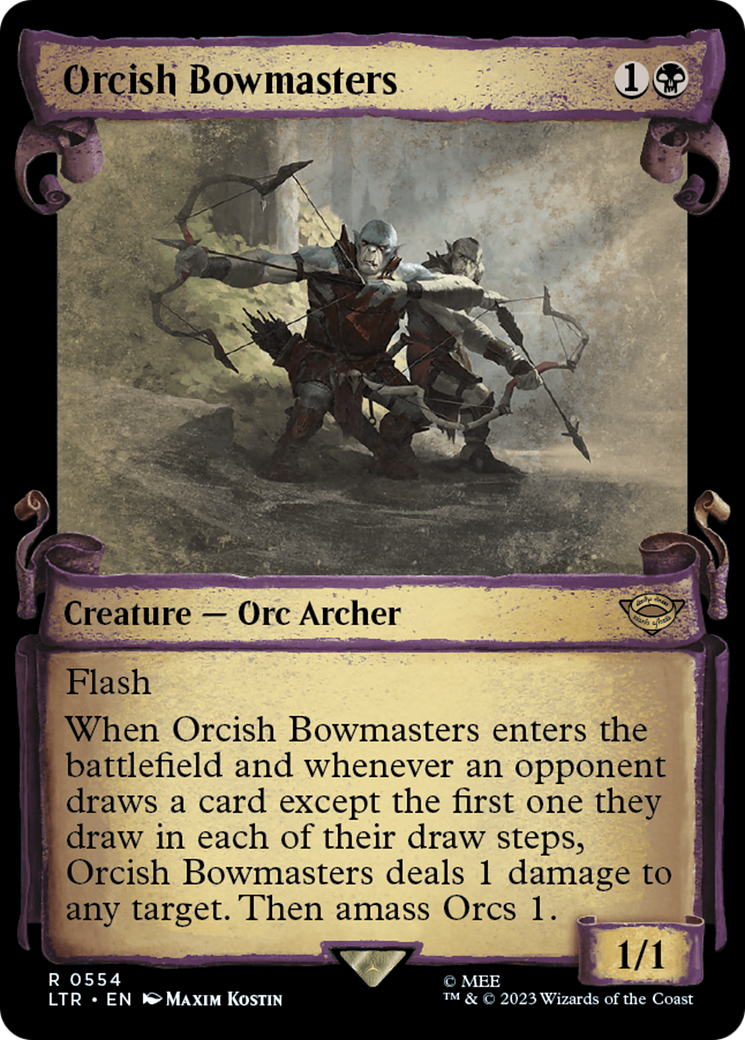 Orcish Bowmasters [The Lord of the Rings: Tales of Middle-Earth Showcase Scrolls] | Galaxy Games LLC