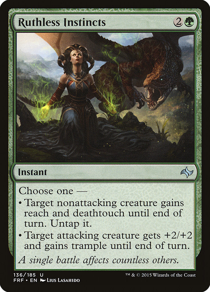 Ruthless Instincts [Fate Reforged] | Galaxy Games LLC