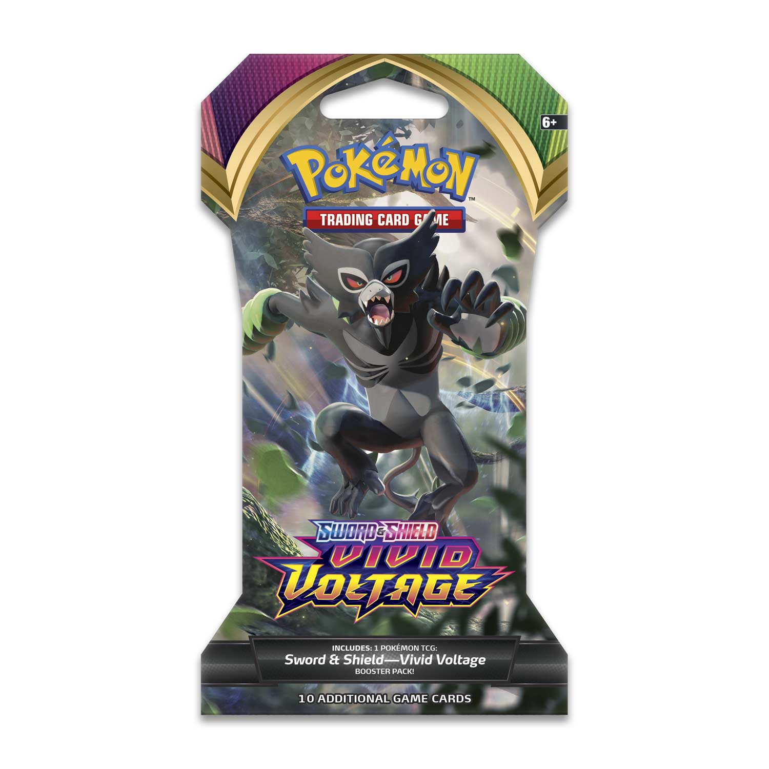 Sword & Shield: Vivid Voltage - Sleeved Booster Pack | Galaxy Games LLC