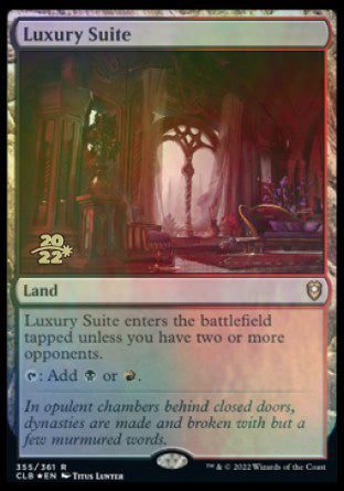 Luxury Suite [Commander Legends: Battle for Baldur's Gate Prerelease Promos] | Galaxy Games LLC