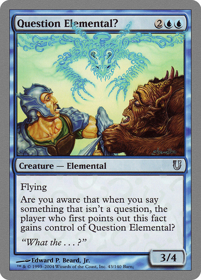 Question Elemental? [Unhinged] | Galaxy Games LLC