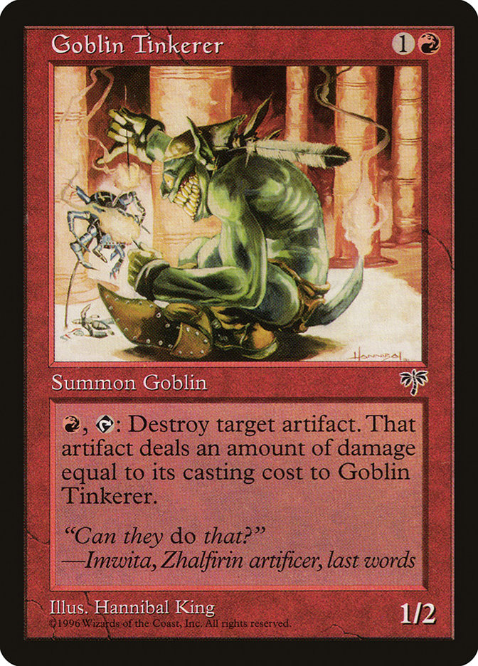 Goblin Tinkerer [Mirage] | Galaxy Games LLC