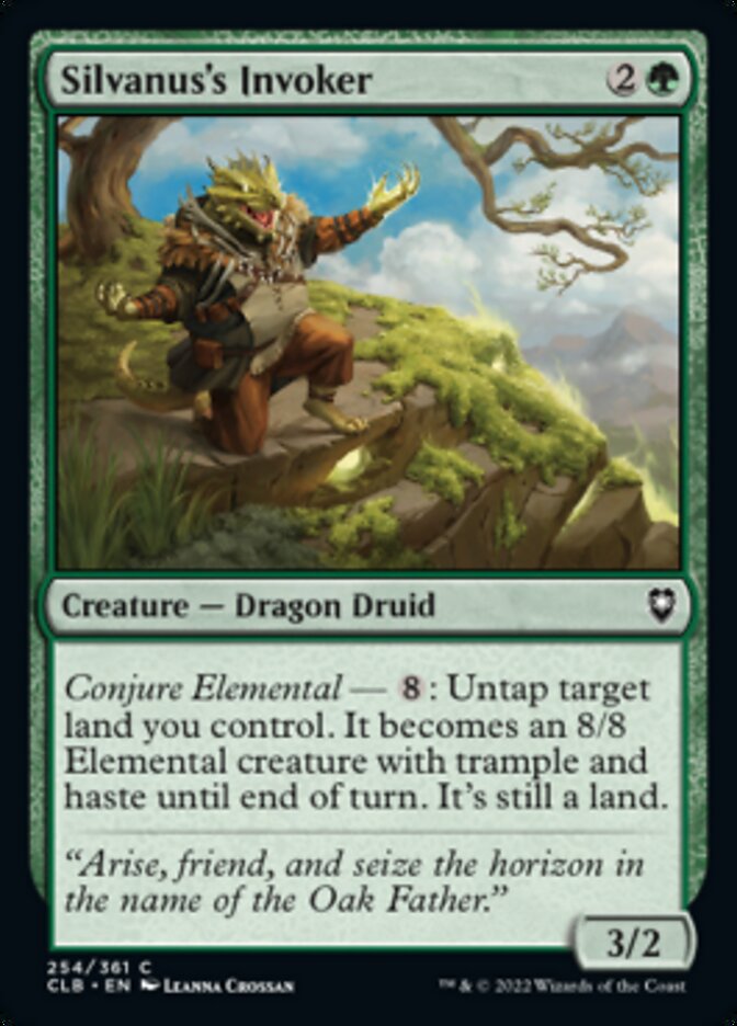 Silvanus's Invoker [Commander Legends: Battle for Baldur's Gate] | Galaxy Games LLC