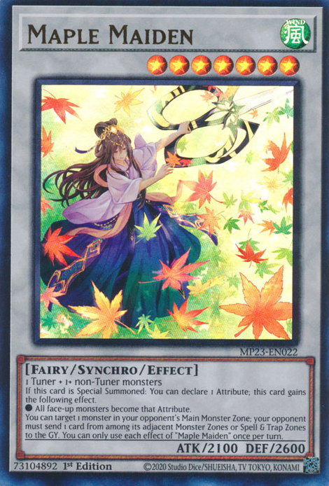 Maple Maiden [MP23-EN022] Ultra Rare | Galaxy Games LLC