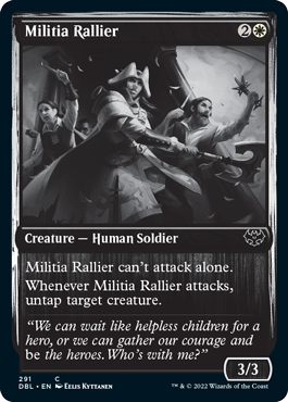 Militia Rallier [Innistrad: Double Feature] | Galaxy Games LLC