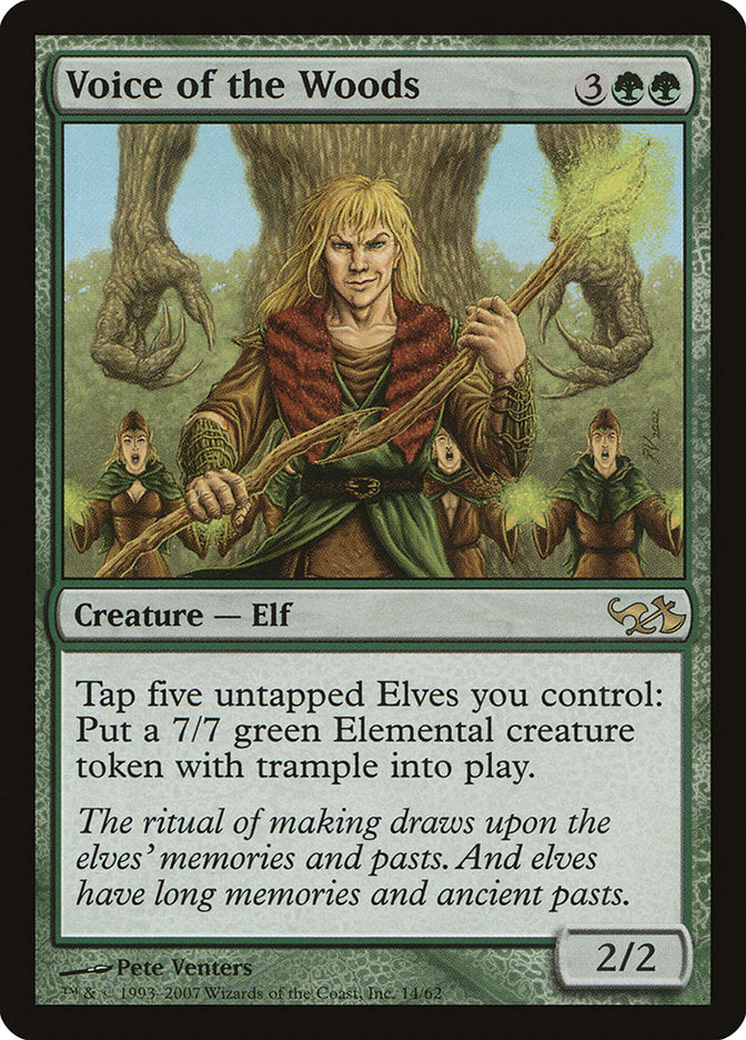 Voice of the Woods [Duel Decks: Elves vs. Goblins] | Galaxy Games LLC
