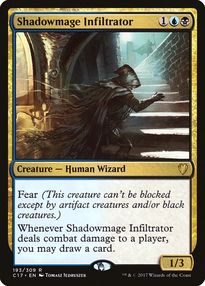 Shadowmage Infiltrator [Commander 2017] | Galaxy Games LLC