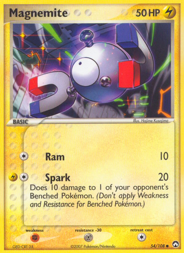 Magnemite (54/108) [EX: Power Keepers] | Galaxy Games LLC