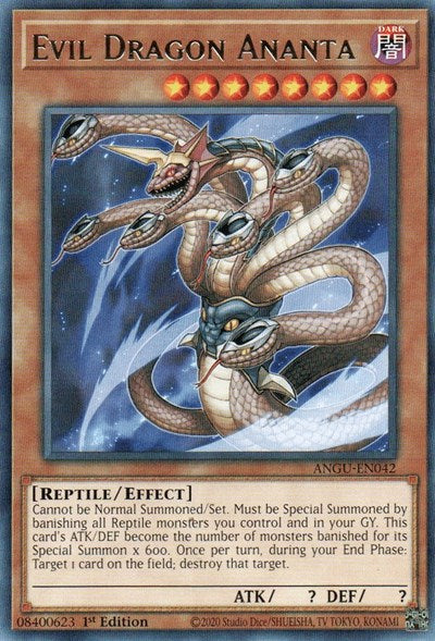 Evil Dragon Ananta (Rare) [ANGU-EN042] Rare | Galaxy Games LLC