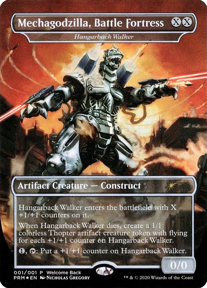 Hangarback Walker - Mechagodzilla, Battle Fortress [Love Your LGS 2020] | Galaxy Games LLC