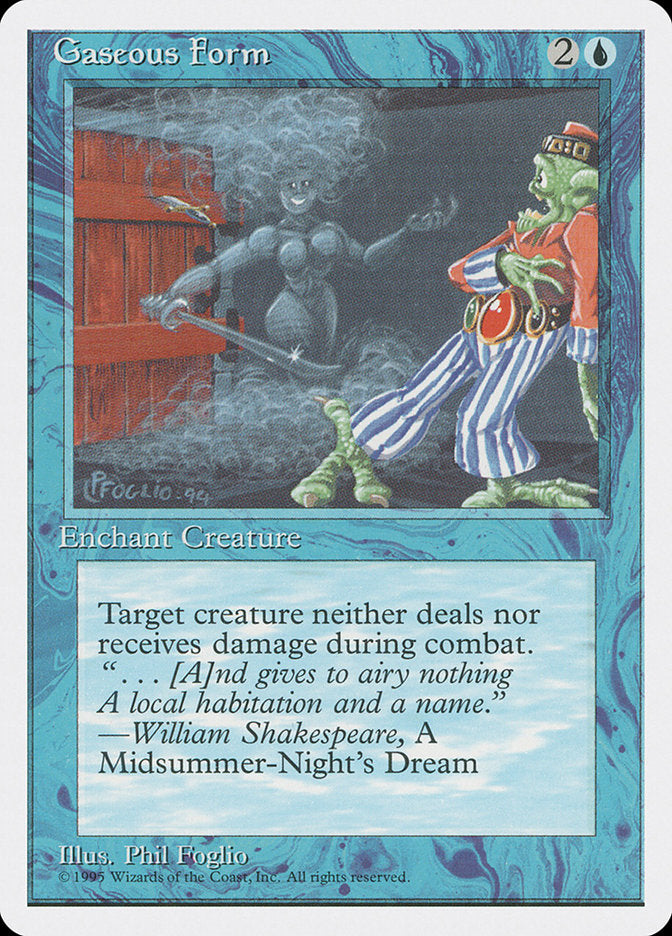 Gaseous Form [Fourth Edition] | Galaxy Games LLC