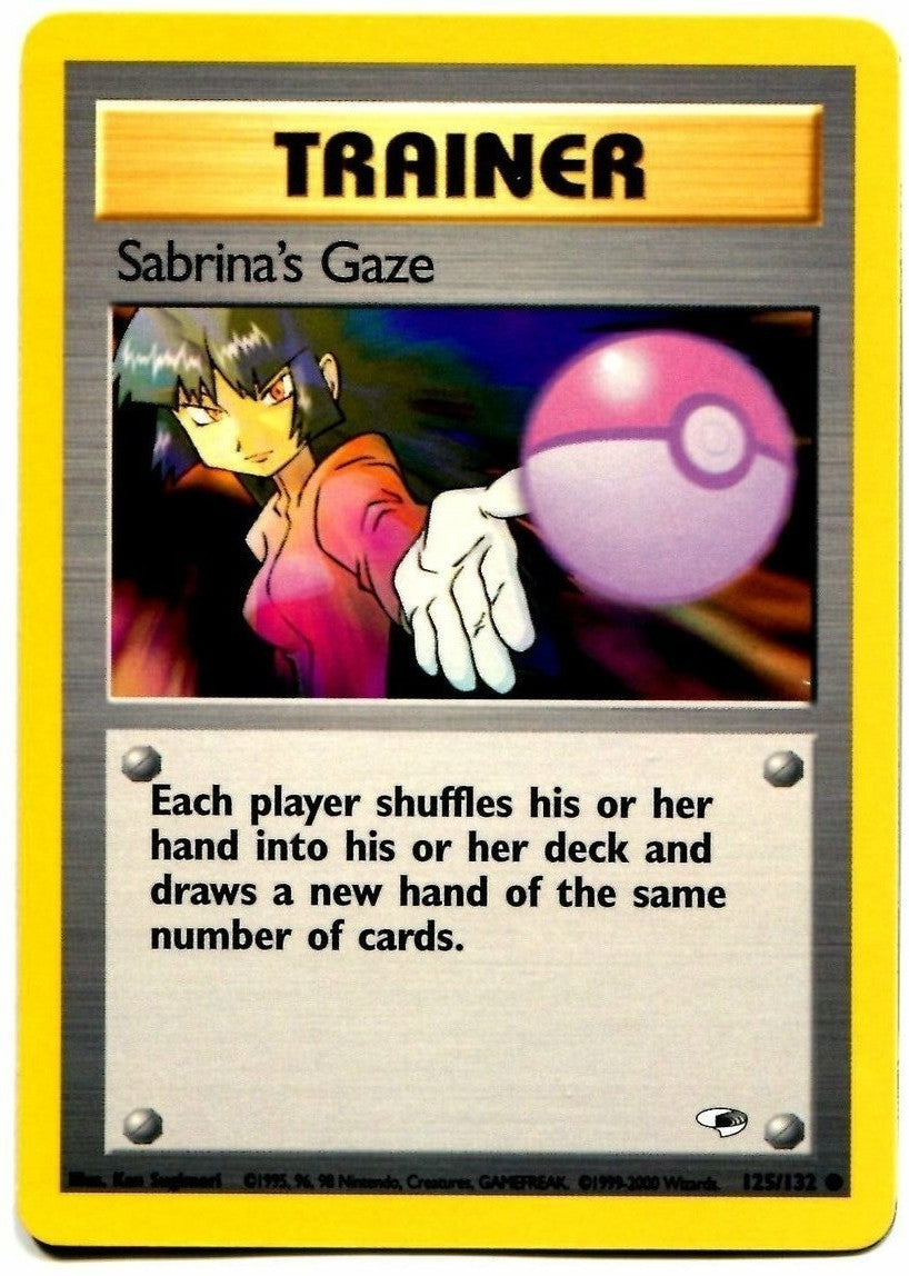 Sabrina's Gaze (125/132) [Gym Heroes Unlimited] | Galaxy Games LLC