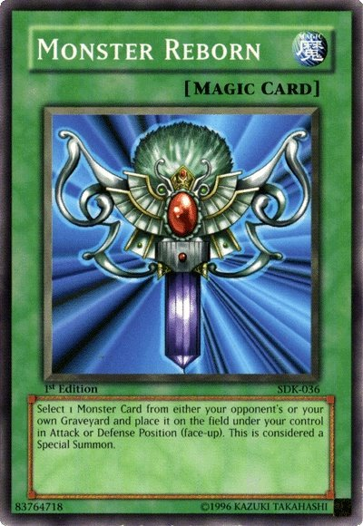 Monster Reborn [SDK-036] Common | Galaxy Games LLC