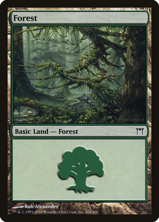 Forest (306) [Champions of Kamigawa] | Galaxy Games LLC