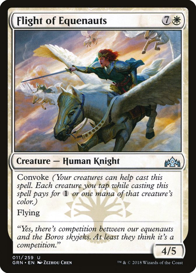 Flight of Equenauts [Guilds of Ravnica] | Galaxy Games LLC