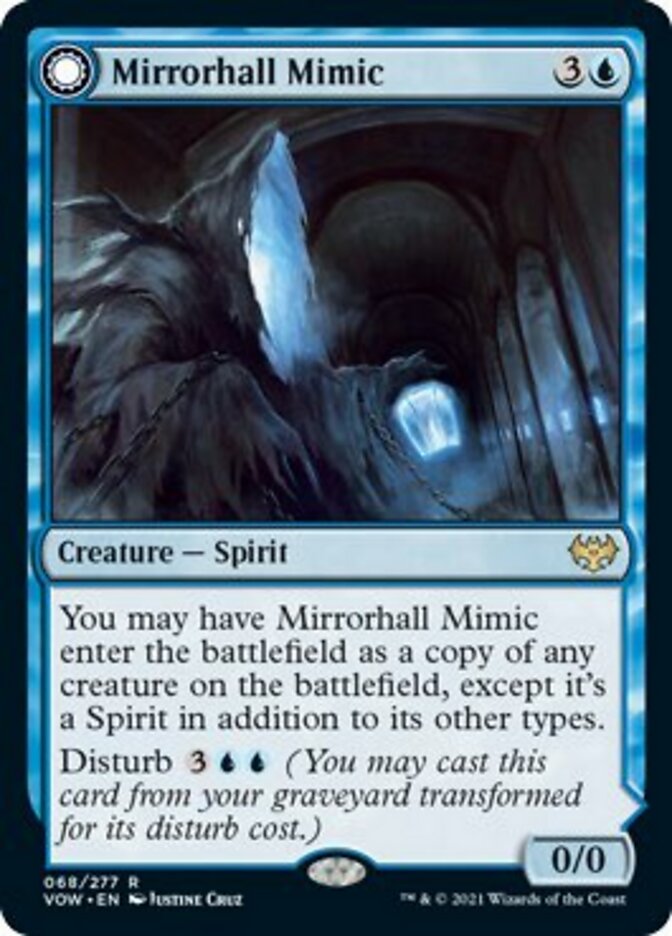 Mirrorhall Mimic // Ghastly Mimicry [Innistrad: Crimson Vow] | Galaxy Games LLC