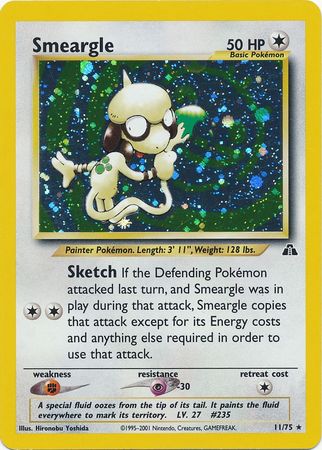 Smeargle (11/75) [Neo Discovery Unlimited] | Galaxy Games LLC