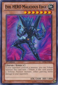 Evil HERO Malicious Edge [BP02-EN054] Rare | Galaxy Games LLC