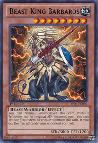 Beast King Barbaros [BP02-EN080] Rare | Galaxy Games LLC