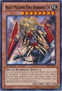 Beast Machine King Barbaros Ur [BP02-EN084] Rare | Galaxy Games LLC