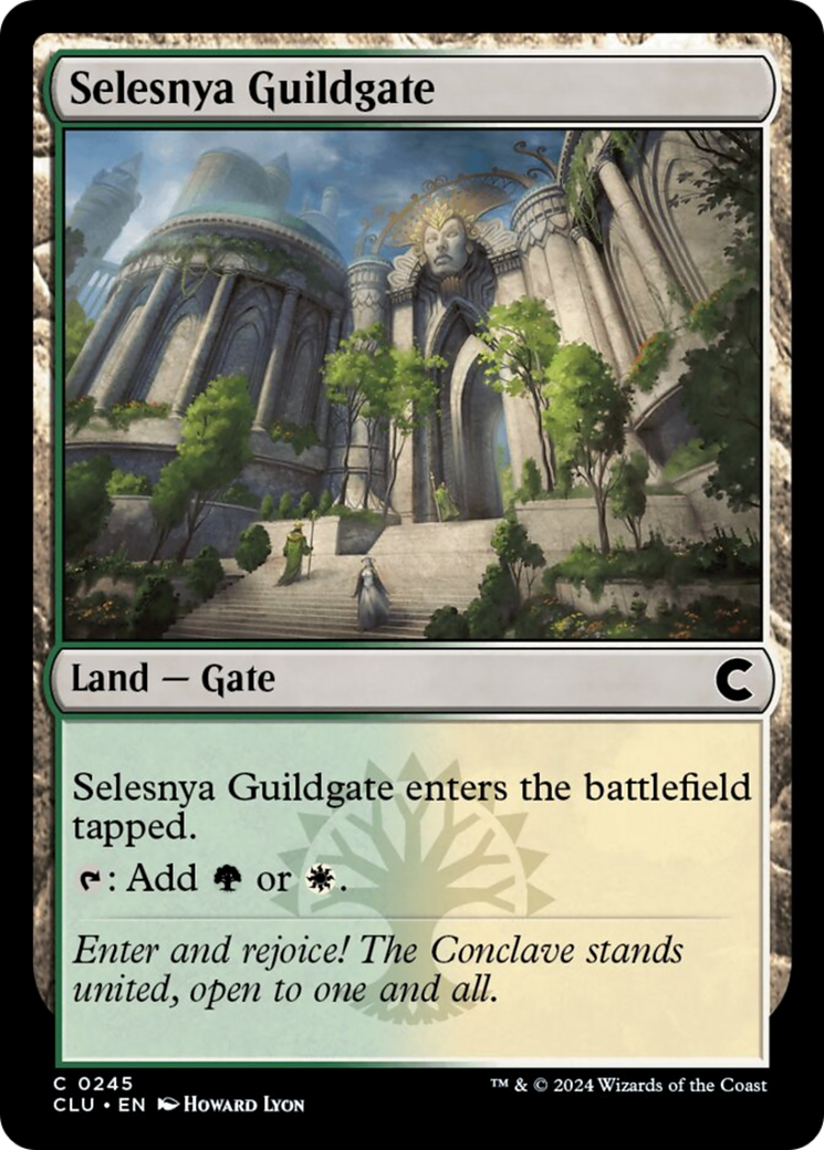 Selesnya Guildgate [Ravnica: Clue Edition] | Galaxy Games LLC