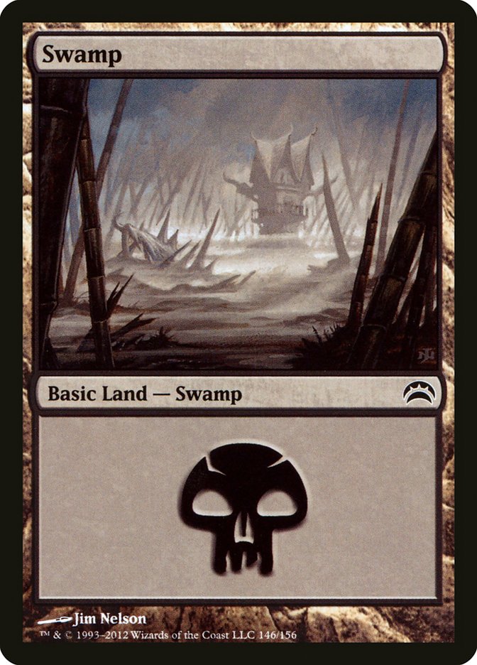 Swamp (146) [Planechase 2012] | Galaxy Games LLC