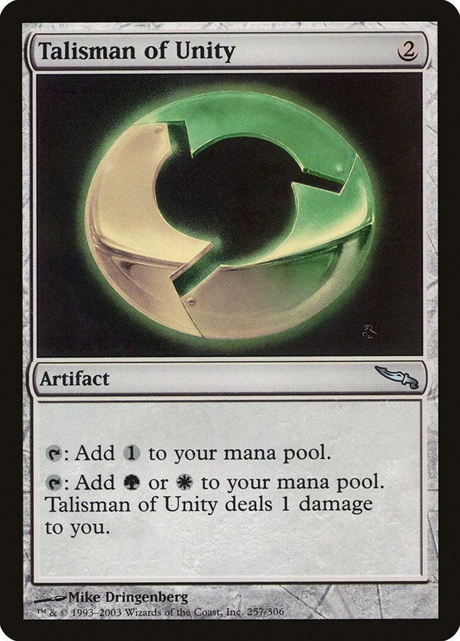 Talisman of Unity [Mirrodin] | Galaxy Games LLC