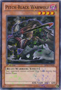 Pitch-Black Warwolf [BP02-EN030] Mosaic Rare | Galaxy Games LLC