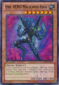 Evil HERO Malicious Edge [BP02-EN054] Mosaic Rare | Galaxy Games LLC