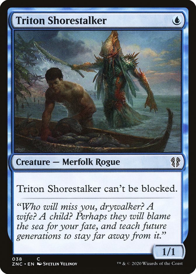 Triton Shorestalker [Zendikar Rising Commander] | Galaxy Games LLC