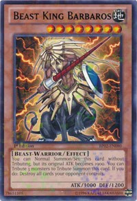 Beast King Barbaros [BP02-EN080] Mosaic Rare | Galaxy Games LLC