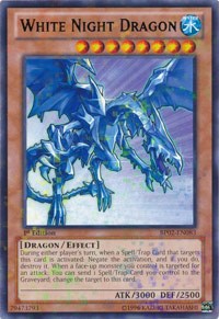 White Night Dragon [BP02-EN083] Mosaic Rare | Galaxy Games LLC