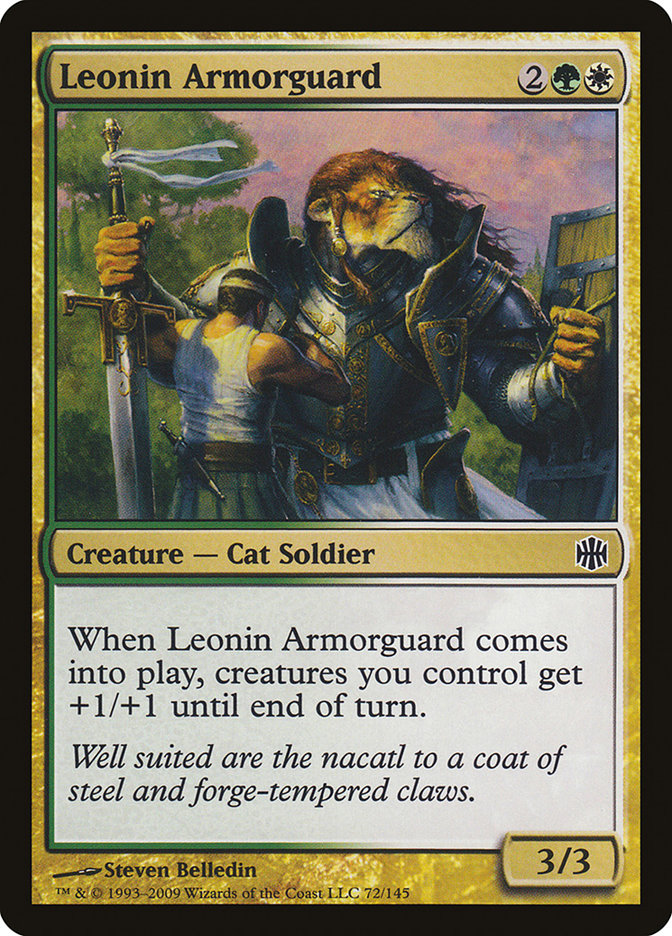 Leonin Armorguard [Alara Reborn] | Galaxy Games LLC