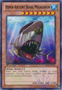 Hyper-Ancient Shark Megalodon [BP02-EN121] Mosaic Rare | Galaxy Games LLC