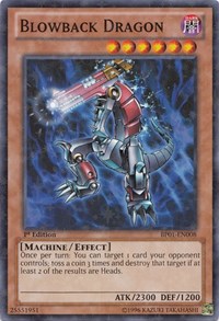 Blowback Dragon [BP01-EN008] Starfoil Rare | Galaxy Games LLC