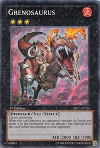 Grenosaurus [BP01-EN026] Starfoil Rare | Galaxy Games LLC