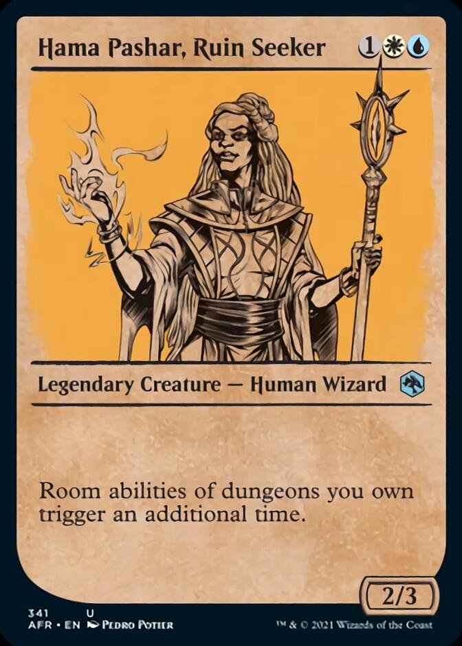 Hama Pashar, Ruin Seeker (Showcase) [Dungeons & Dragons: Adventures in the Forgotten Realms] | Galaxy Games LLC