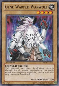 Gene-Warped Warwolf [BP01-EN116] Starfoil Rare | Galaxy Games LLC