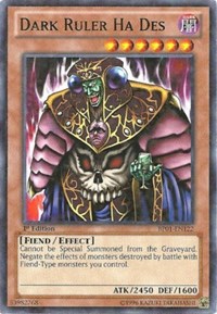 Dark Ruler Ha Des [BP01-EN122] Starfoil Rare | Galaxy Games LLC