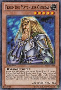 Freed the Matchless General [BP01-EN123] Starfoil Rare | Galaxy Games LLC