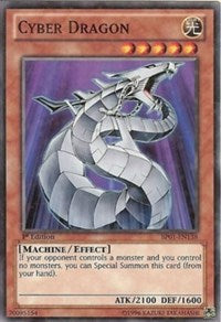 Cyber Dragon [BP01-EN138] Starfoil Rare | Galaxy Games LLC